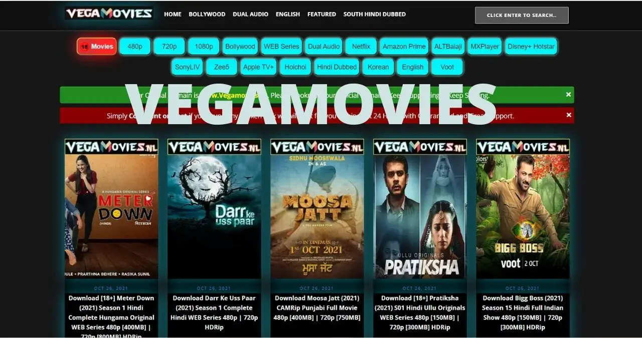 Vegamovi | vegamovies nl 2022 Latest Movies & webseries